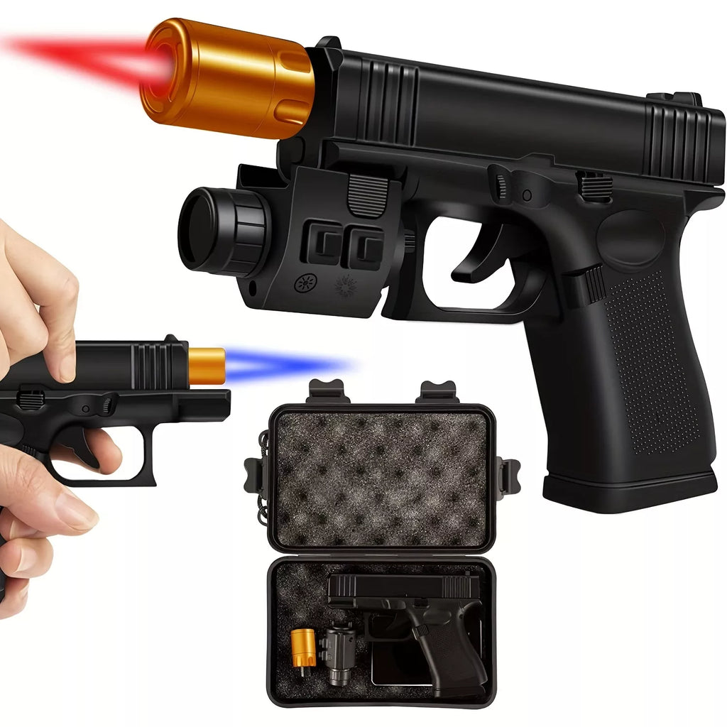 Multifunctional simulation gun-shaped cigarette lighter. The ideal gift for your boyfriend.
