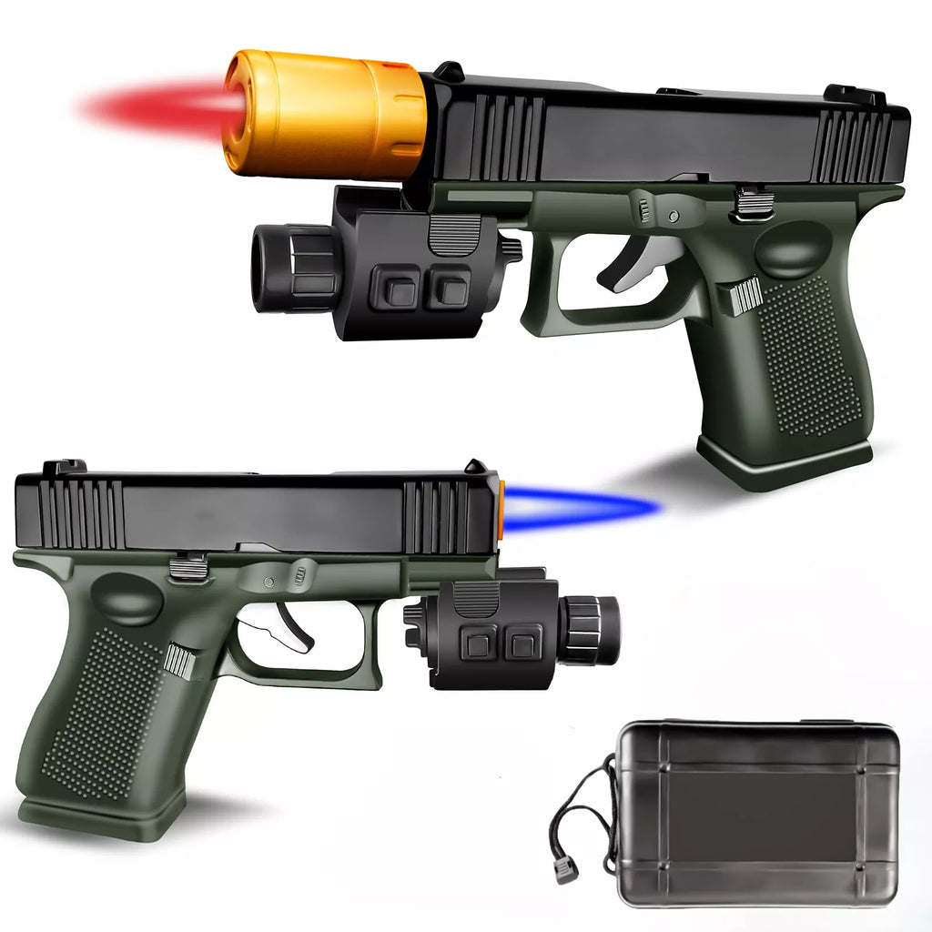 Multifunctional simulation gun-shaped cigarette lighter. The ideal gift for your boyfriend.