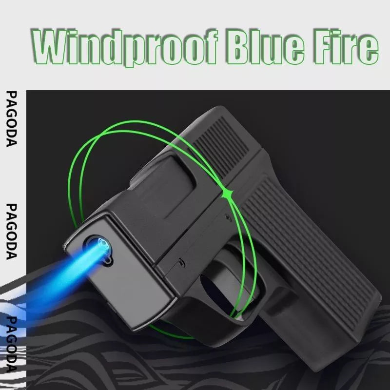 Creative Gun-Shaped Cigarette Case Lighter: A Unique & Practical Gift for Your Boyfriend