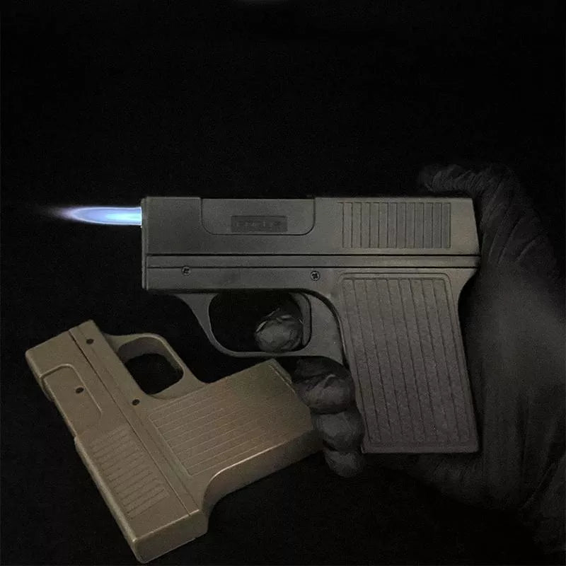 Creative Gun-Shaped Cigarette Case Lighter: A Unique & Practical Gift for Your Boyfriend