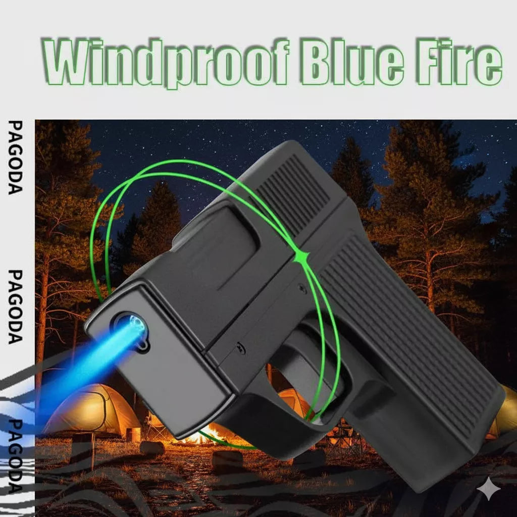 Creative Gun-Shaped Cigarette Case Lighter: A Unique & Practical Gift for Your Boyfriend